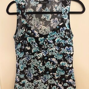 Floral Sleeveless Top